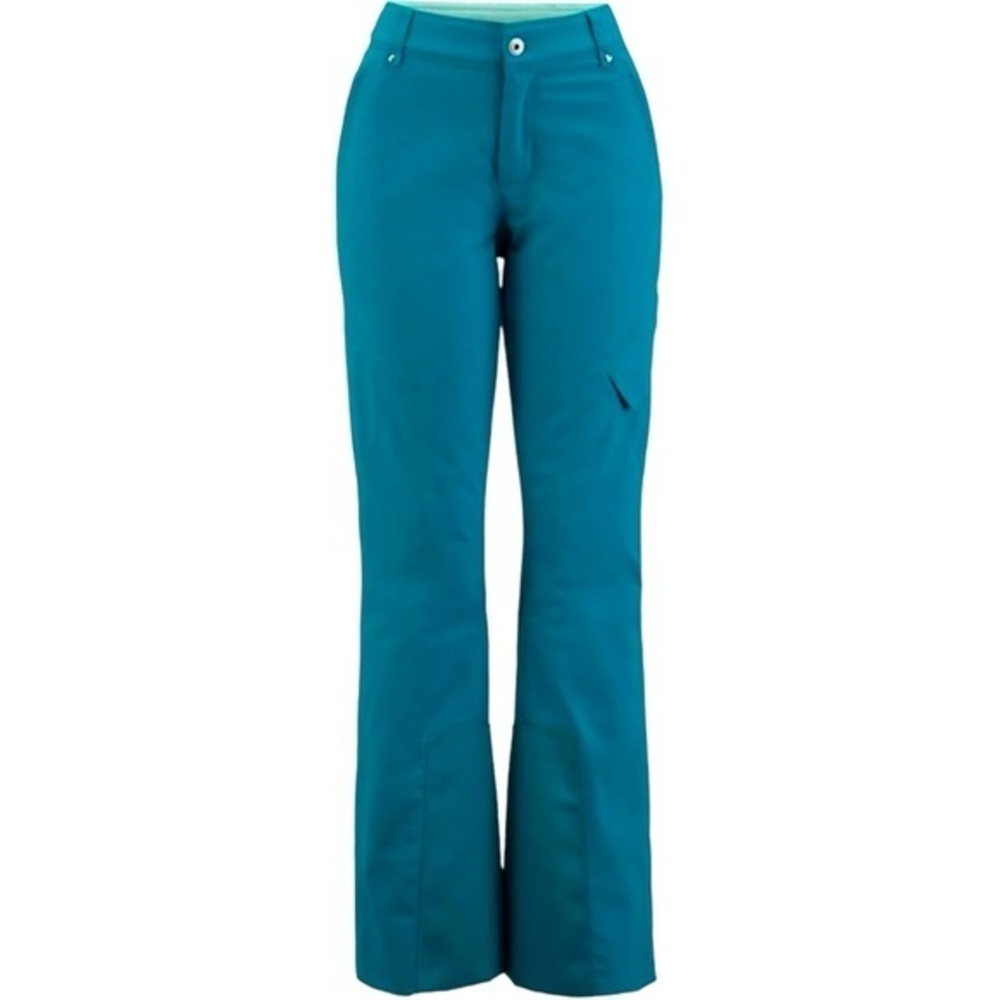 SPYDER ✘ NWT ME GTX GoreTex Ladies Fitted Insulated Ski Snow Pants, Teal Blue, 6